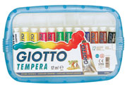 Guache GIOTTO 7ml c/12 sortido