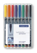 Marcador p/Acetato STAEDTLER c/8