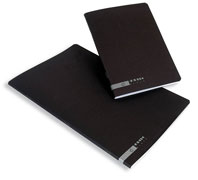 Caderno agrafado Capa Preta A4 quad.