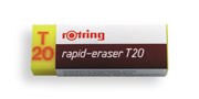 Borracha ROTRING T20 p/t.da china e acetatos