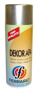 Tinta spray acrilico 400ml DEKOR APA metalizado