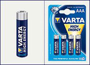 Pilha VARTA 1.5 V LR03 AAA 4903 c/4 alcalina